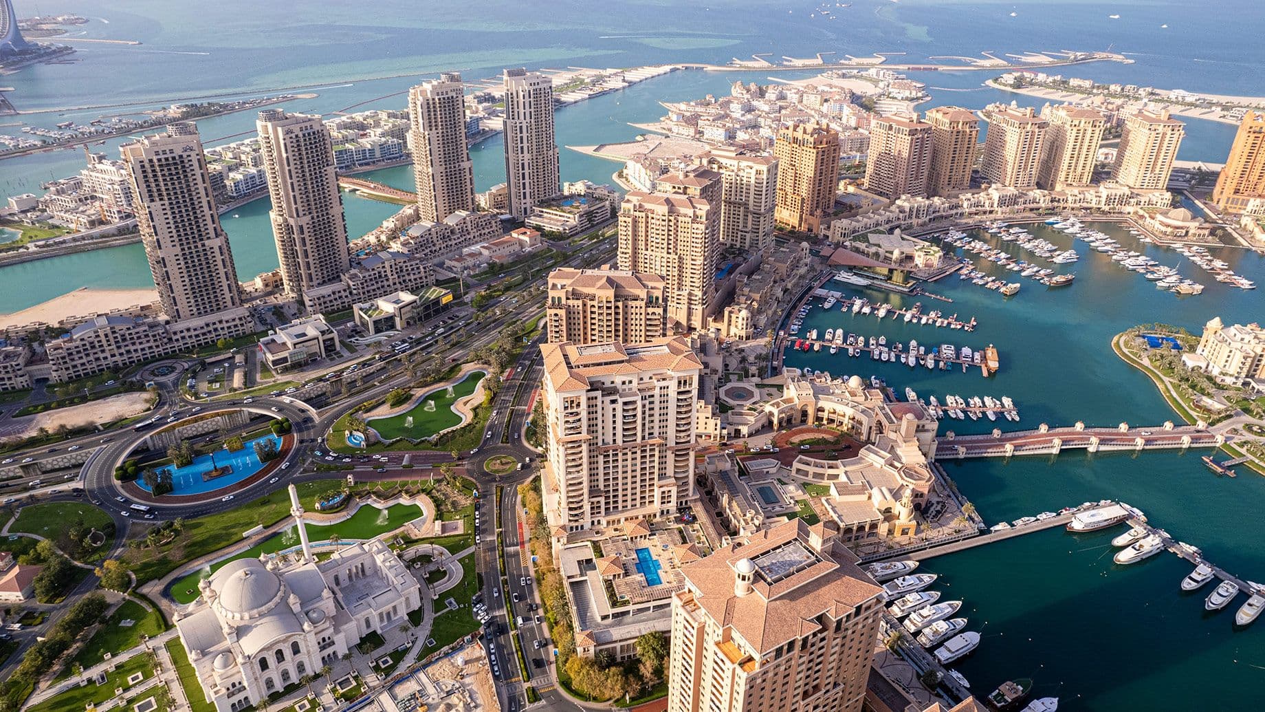 The Salt Canal and Marina Waterfront